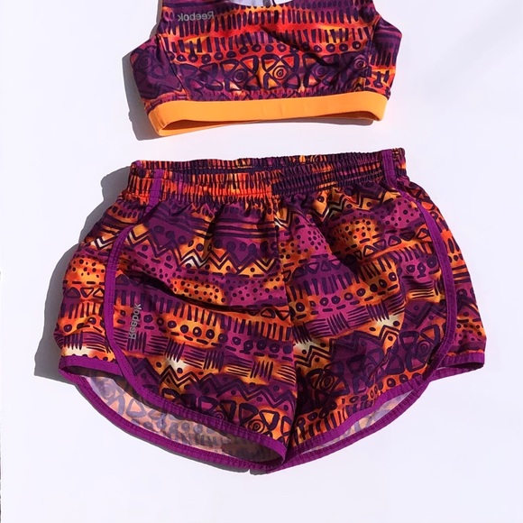 Girls Reebok Workout Outfit Set - Picture 2 of 2